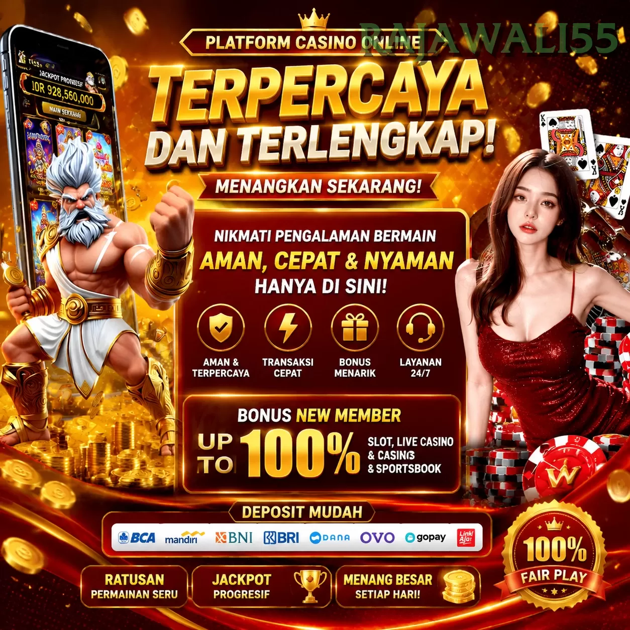 Main rajawali55q Menang Jackpot Besar